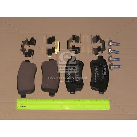 ➤ Колодка гальм. диск. RENAULT GRAND SCENIC III 1.4-2.0 09-, MEGANE III 08- задн. (вир-во Bosch) 0 986 494 384