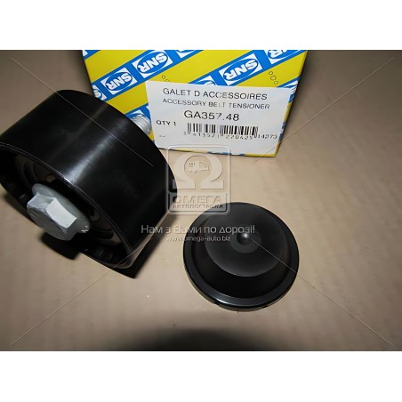 ➤ Ролик приводного ремня VAG Q7, Phaeton, Touareg 022145276A (Ви-во NTN-SNR) GA357.48