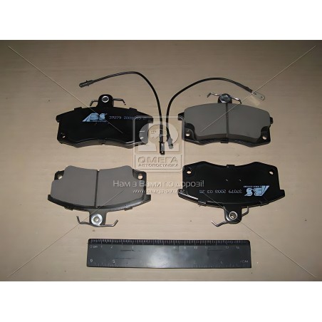 37079 Колодка гальм. диск. ВАЗ 2110-12 перед. (вир-во ABS) фото від Мотор-Агро Харків Україна