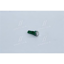 tmp-29T5-12V Лампа LED б / ц панель приладів, підсвічування кнопок Т5-02 (1SMD) W2,0 х4,6d зелена 12V TEMPEST фото від Мотор-Агр