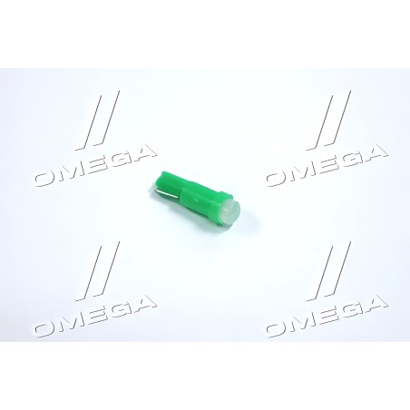➤ Лампа LED б / ц панель приладів, підсвічування кнопок Т5-02 (1SMD) W2,0 х4,6d зелена 12V TEMPEST tmp-29T5-12V
