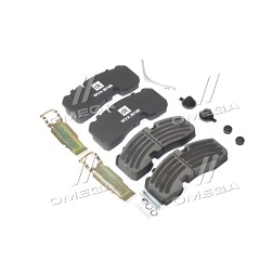 DK 29165PRO Колодка гальмівна дискова (комплект на вісь) (з притиральним шаром) ДК фото від Мотор-Агро Харків Україна