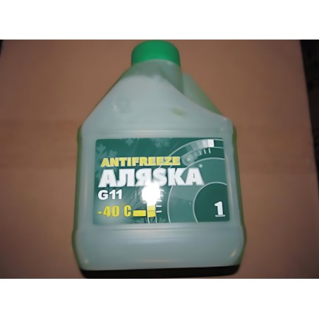 ➤ Антифриз Аляска ANTIFREEZE-40 зелений (Каністра 1л) 5063