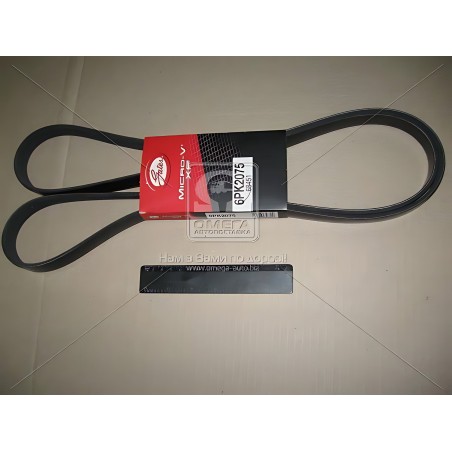 ➤ Ремінь поліклін. 6PK2075 (вир-во Gates) 6PK2075