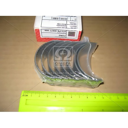 ➤ Вкладиші шатунні FORD PL STD 2,0/2,2/2,4TDCI Dura Torg 00- (вир-во Mahle) 014 PS 20577 000