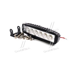 ➤ Фара LED прямокутна 18W, 6 ламп, 159,8х54,2 мм, широкий промінь ДК DK B2-18W-A FL