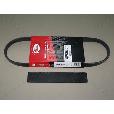 ➤ Ремінь поліклін. 4PK675 (вир-во Gates) 4PK675