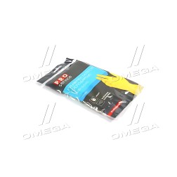 ➤ Рукавички універсальні, латексні, 1 пара, міцні, M, PRO SERVICE 6223080723