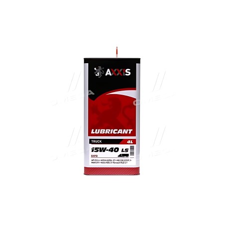 ➤ Олива моторн. AXXIS TRUCK 15w-40 LS SHPD (Каністра 4л) AX-2047