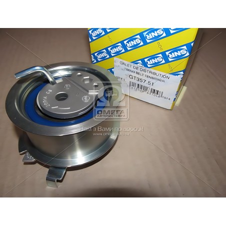 ➤ Натяжний ролик, ремінь ГРМ AUDI 045109243F (Вир-во NTN-SNR) GT357.51