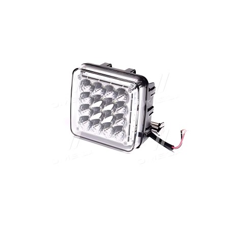 ➤ Фара LED квадр. 48W, 52 лампи, 110*107*61мм, 7500Lm гібридний промінь, 12/24V, 6000K (LITLEDA, JUBAN 453701085