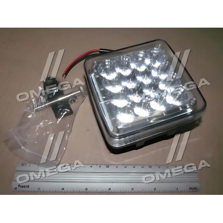 ➤ Фара LED квадр. 48W, 52 лампи, 110*107*61мм, 7500Lm гібридний промінь, 12/24V, 6000K (LITLEDA, JUBAN 453701085