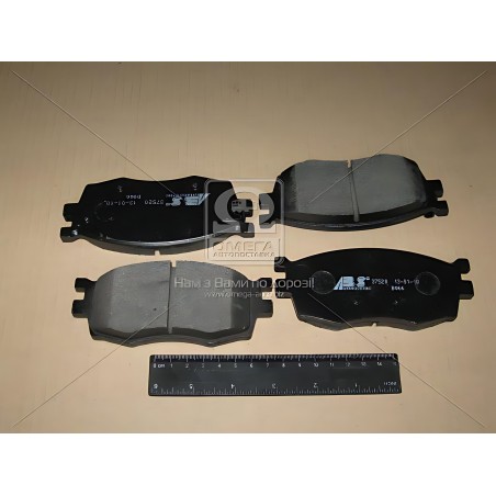 ➤ Колодка гальм. диск. KIA RIO передн. (вир-во ABS) 37520