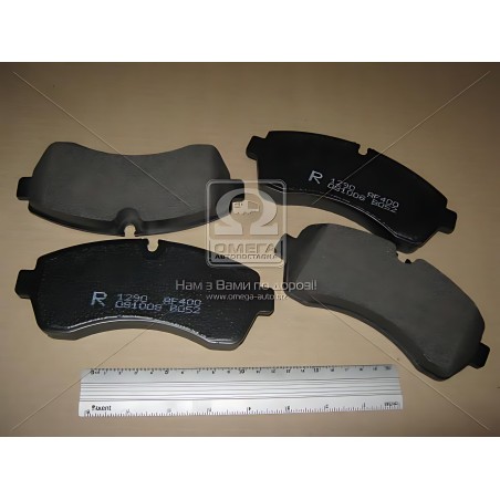➤ Колодка гальм. диск. MB/VW SPRINTER/CRAFTER передн. (вир-во ABS) 37552
