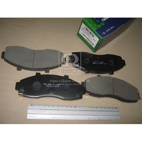 PKB-011 Колодка гальм. диск. KIA PREGIO (вир-во PARTS-MALL) фото від Мотор-Агро Харків Україна