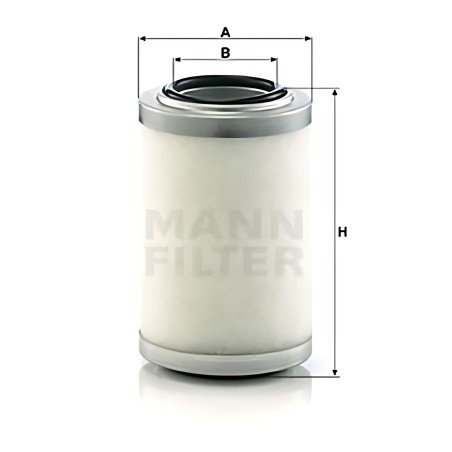 ➤ Фільтр масляний Kompressoren LE2006(MANN) LE2006