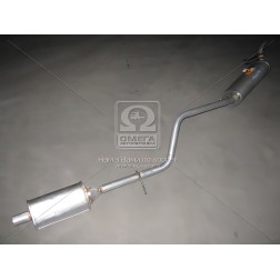 07.20 Глушник з рез-ом FIAT PUNTO (вир-во Polmostrow) фото від Мотор-Агро Харків Україна