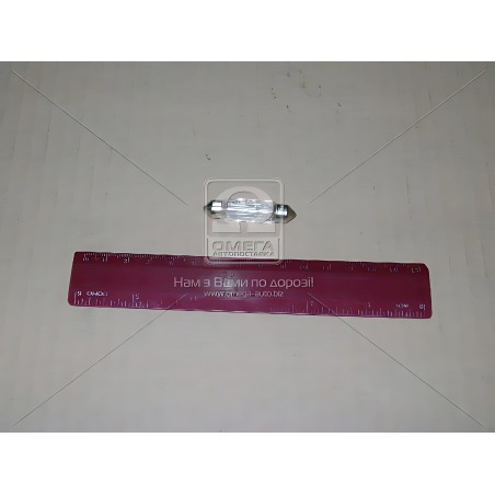 ➤ Лампа софітна допоможе. освітлення C10W 12V 10W SV8.5-8 (вир-во OSRAM) 6411