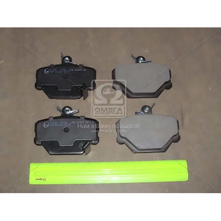 ➤ Колодка гальм. диск. SMART ROADSTER 04 - передн. (вир-во ABS) 37220