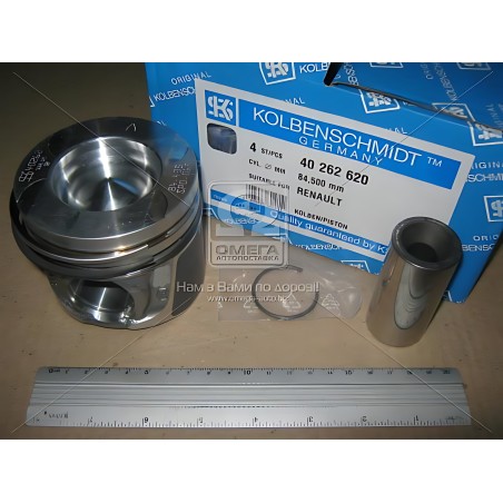 ➤ Поршень з кільцями RENAULT 84,50 2.0 dCi 16V M9R Euro 4 (вир-во KS) 40262620
