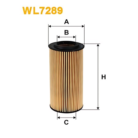 WL7289 Фільтр масляний двигуна MB W210 WL7289/OE640/7 (вир-во WIX-FILTERS) фото від Мотор-Агро Харків Україна