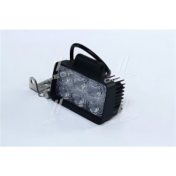 DK B2- 18W-B FL Фара LED прямокутна 18W, 6 ламп, 110 * 65мм, широкий промінь ДК фото від Мотор-Агро Харків Україна