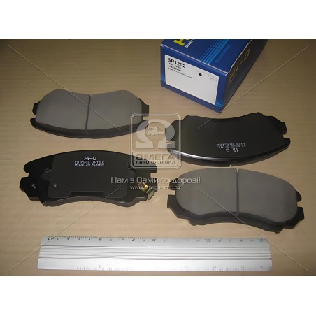 ➤ Колодка гальм. диск. HYUNDAI ELANTRA передн. (вир-во SANGSIN) SP1202