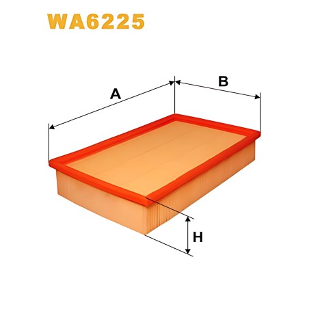 ➤ Фільтр повітряний SEAT WA6225/AP060 (вир-во WIX-FILTERS UA) WA6225