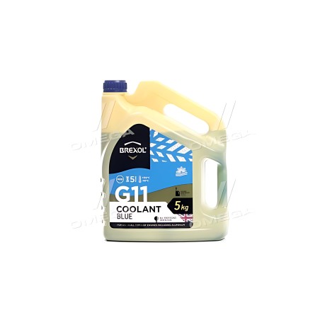 antf-021 Антифриз BREXOL BLUE G11 Antifreeze (синій) 5kg фото від Мотор-Агро Харків Україна