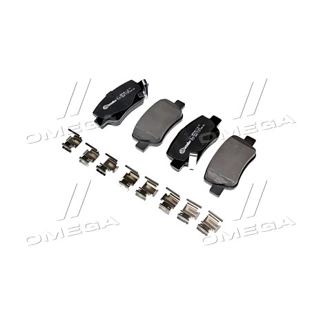 ➤ Колодка гальм. диск. TOYOTA AVENSIS/AVENSIS SW 1.6,1.8,2.0,2.0D-4D,2.2D-4D 09- задн. (вир-во BREMBO) P 83 112