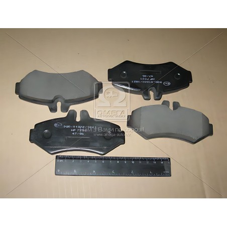 ➤ Колодка гальм. диск. MB/VW SPRINTER/LT задн. (вир-во ABS) 37124