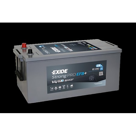 ➤ Акумулятор 235Ah-12v Exide Strong PRO EFB (518х279х240),полярність зворотна (3),EN1200 EE2353