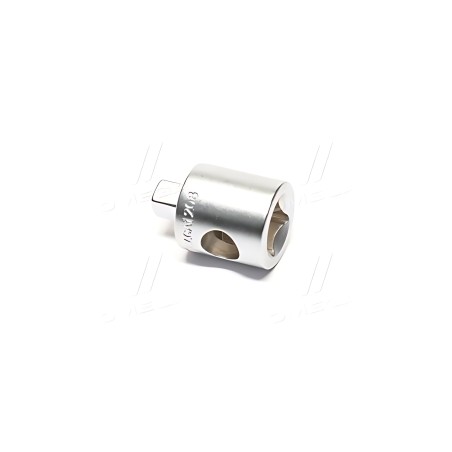 ➤ Перехідник 3/8\"х1/4\" з отвором TOPTUL CAGA1208 (TOPTUL) CAGA1208