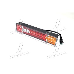 DK 3710L.01 Ліхтар ГАЗ 3302 задн. LED лев. (червона вставка) 12/24В ДК фото від Мотор-Агро Харків Україна