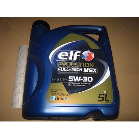 ➤ Олива моторна ELF Evolution FULL-TECH MSX 5W-30 (Каністра 5л) 213932
