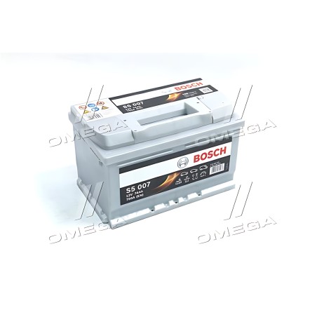 ➤ Акумулятор 74Ah-12v BOSCH (S5007) (278x175x175),R,EN750 0092S50070