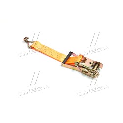 DK-3945 Стяжка вантажу 3t (тріскачка, пластикова ручка, стрічка 50mm.x0.5m., гак) ДК фото від Мотор-Агро Харків Україна