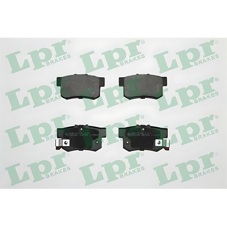 ➤ Колодка гальм. диск. HONDA ACCORD задн. (вир-во LPR) 05P508