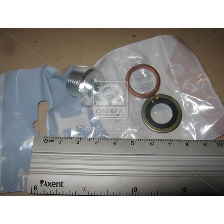 ➤ Пробка масляного піддону з шайбами M16x1.5 L 12 (вир-во Fischer) 518.471.021