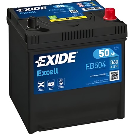 ➤ Акумулятор 65Ah-12v Exide EFB (278х175х175),R,EN650 EL652