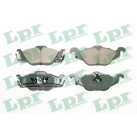 ➤ Колодка гальм. диск. OPEL ASTRA G передн. (вир-во LPR) 05P698