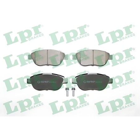 ➤ Колодка гальм. диск. CITROEN C3, C4, PEUGEOT 207, 307 передн. (вир-во LPR) 05P807
