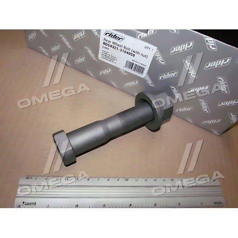 RD54321-3104050 Болт колеса заднього ЄВРО з гайкою (М22х1, 5х105, міцн. 10.9) RIDER фото від Мотор-Агро Харків Україна