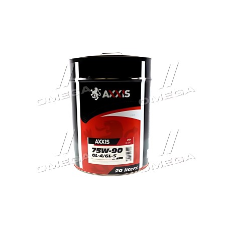 ➤ Олива трансмісійна AXXIS 75W-90 GL-4 / GL-5 20л AX-2062