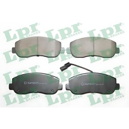 05P1579 Колодка гальм. диск. RENAULT MASTER IV,OPEL MOVANO 02/10 - передн. (вир-во LPR) фото від Мотор-Агро Харків Україна