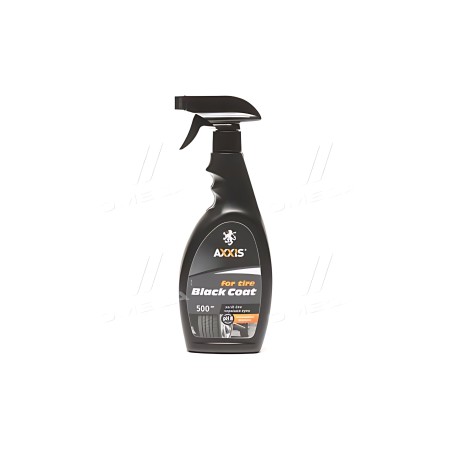 ➤ Чорнювач (очисник) гуми Black Coat for Tire 500мл AXXIS ax-736