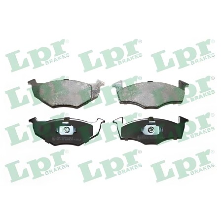 ➤ Колодка гальм. диск. SEAT IBIZA IV (6L1), SKODA FABIA (6Y2) передн. (вир-во LPR) 05P638