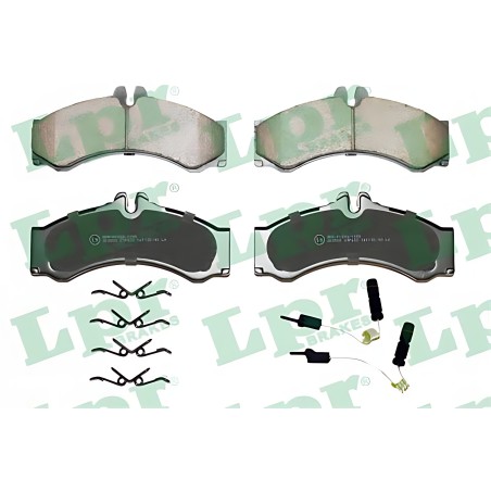 ➤ Колодка гальм. диск. SEAT IBIZA IV (6L1), SKODA FABIA (6Y2) передн. (вир-во LPR) 05P638