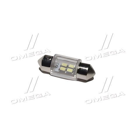 ➤ Лампа LED софітна C5W 12V T11x31-S8.5 (4 SMD size3528) WHITE TEMPEST tmp17T11(4SMD)-12V