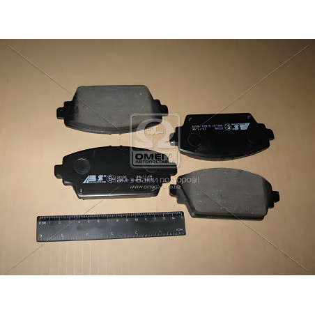 ➤ Колодка гальм. диск. HONDA/NISSAN ACCORD/PRIMERA передн. (вир-во ABS) 37205